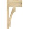 Ekena Millwork Westlake Block Rough Sawn Outlooker, Douglas Fir, 8"W x 14"D x 26"H OUT08X14X26WTL05RDF - alternate 3